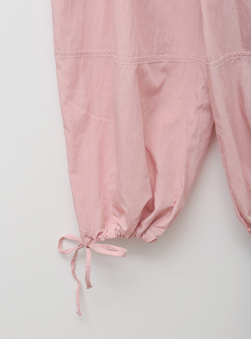Self-Tie Detail Cargo Pants