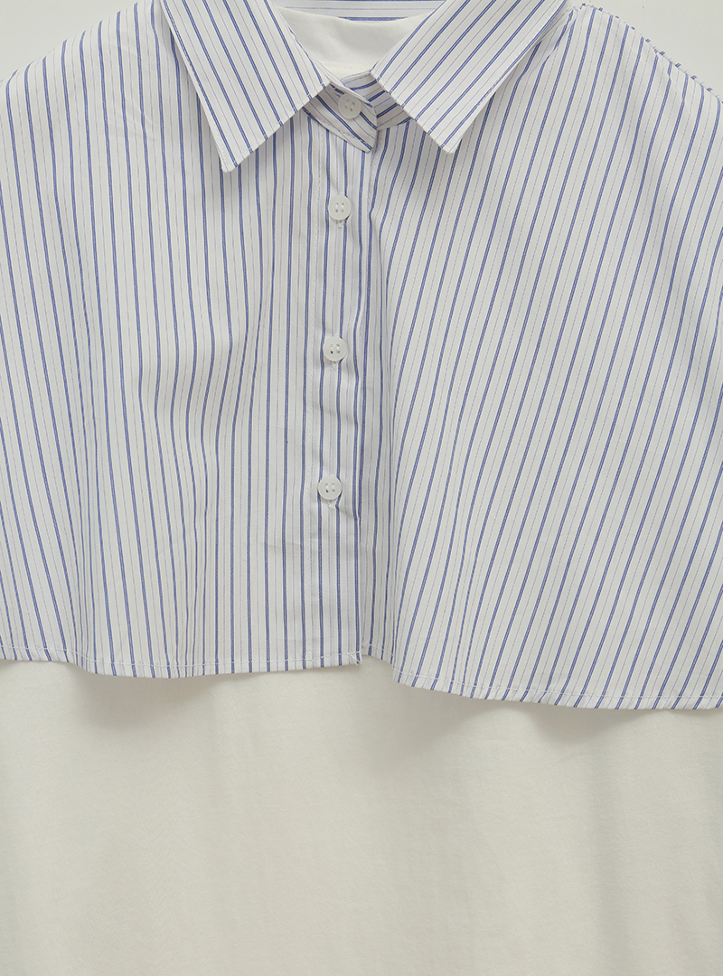 Stripe Layered Shirt