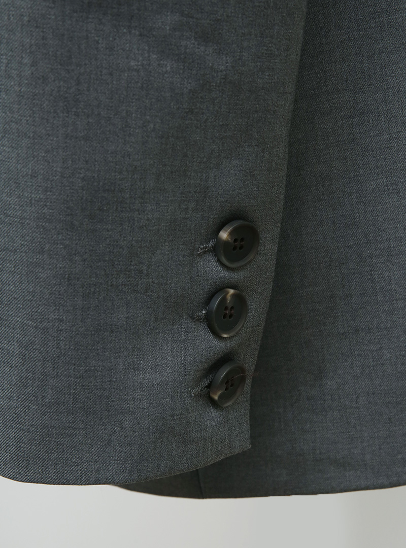 Two-Button Flap Pocket Blazer