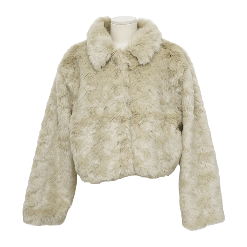 Fuzzy Woolen Jacket