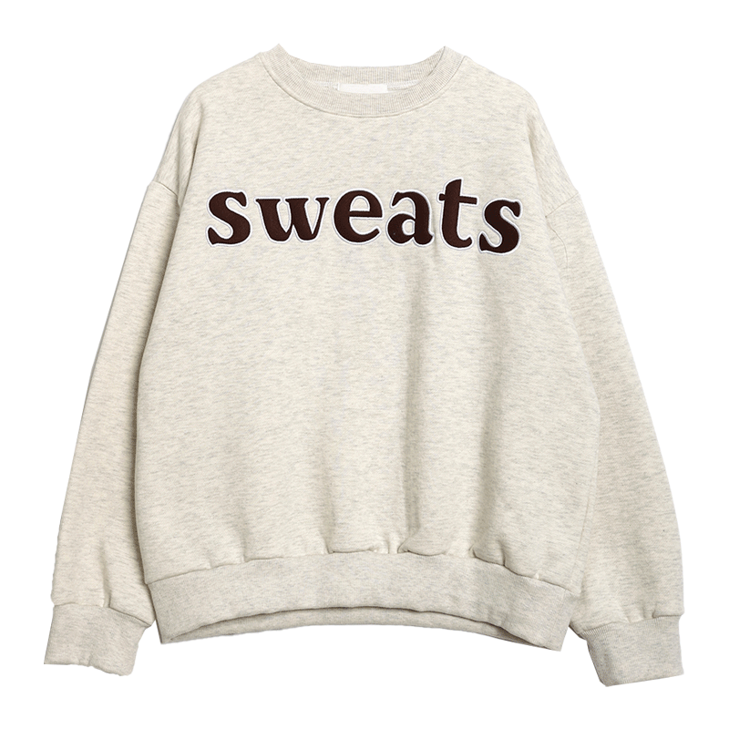 SWEATS Embroidered Sweatshirt