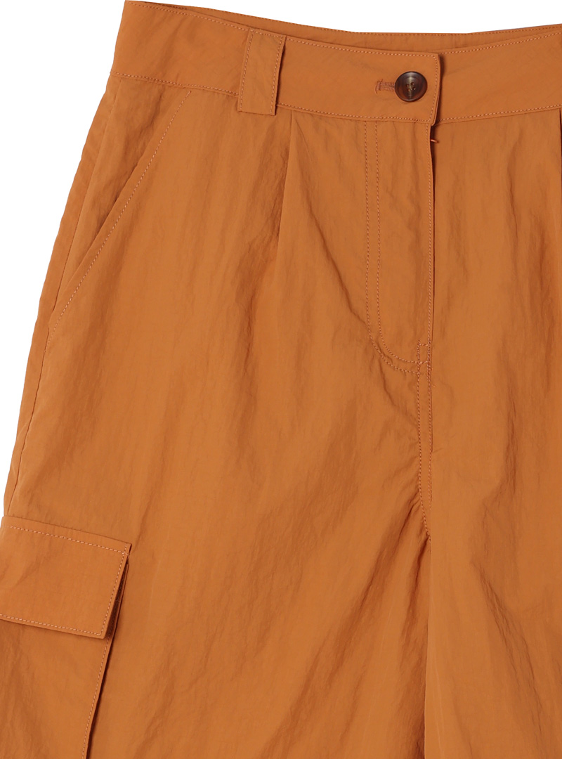 Buttoned Pocket Cargo Shorts