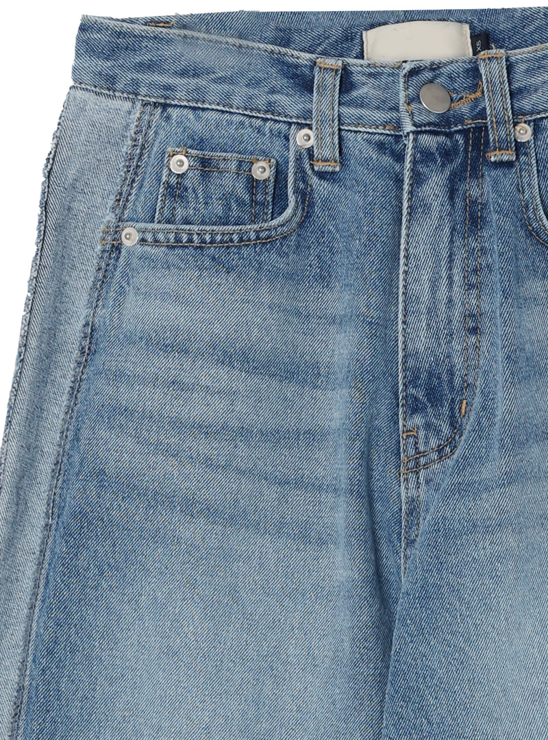 Whiskered Washed Jeans
