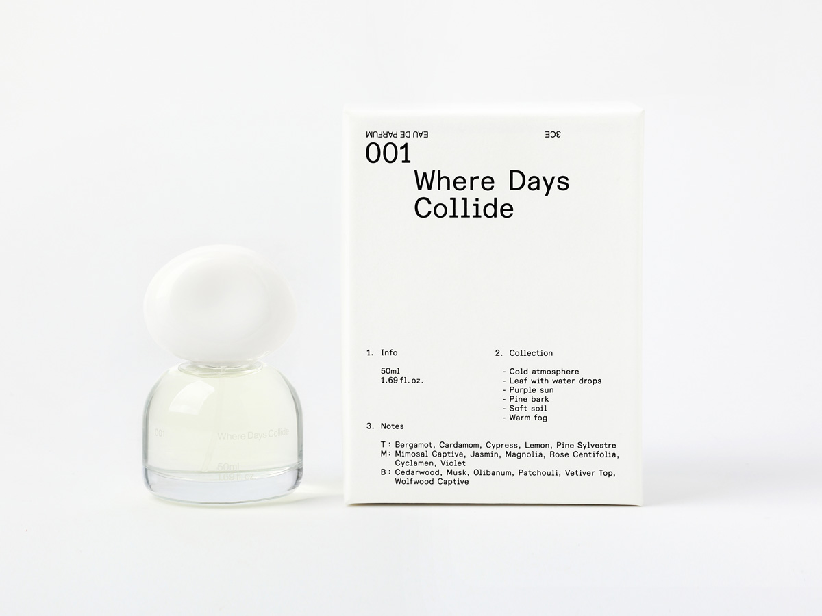 3CE EAU DE PARFUM #WHERE DAYS COLLIDE