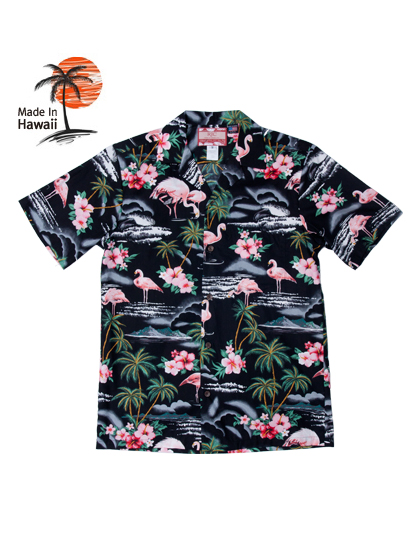 하와이안셔츠_ 102C.275 Hawaii Shirts [Black]