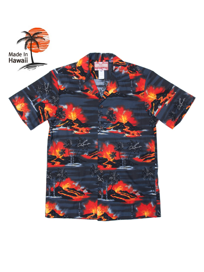 하와이안셔츠_ 102C.566 Hawaii Shirts [Black]
