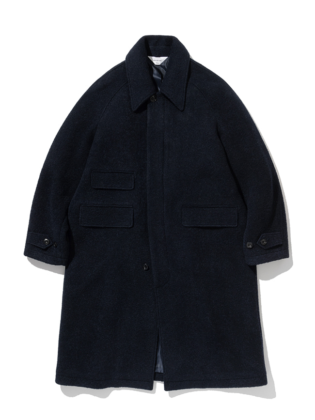 로드존그레이_park buckle balmacaan coat [navy]
