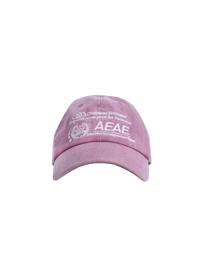 에이에이_ New Logo Pigment Ball Cap [Pink]