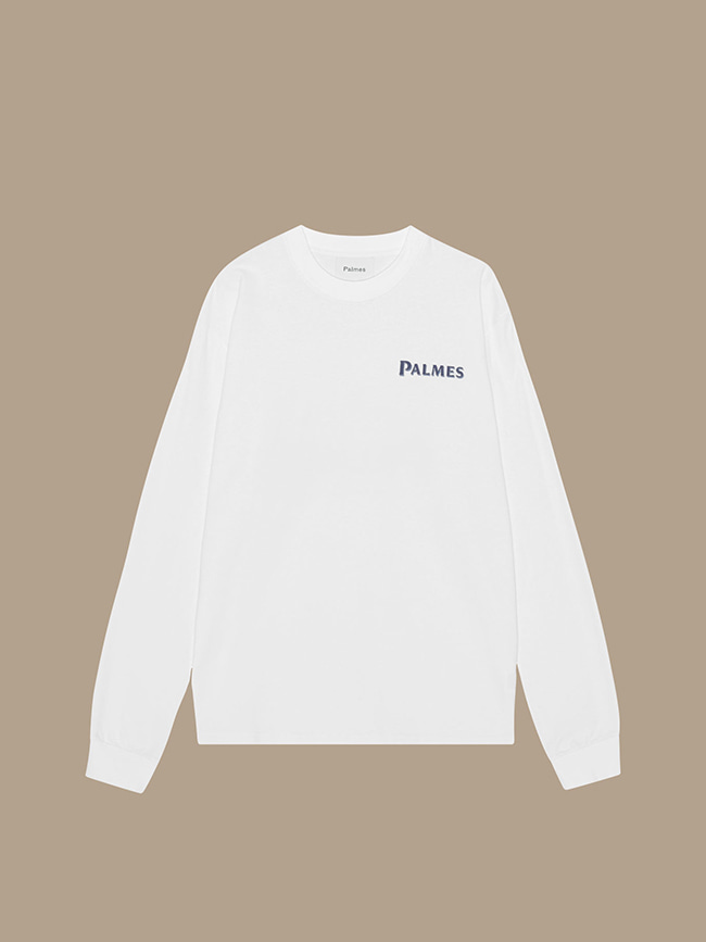 팜즈_ Water Long-Sleeved T-Shirt [White]