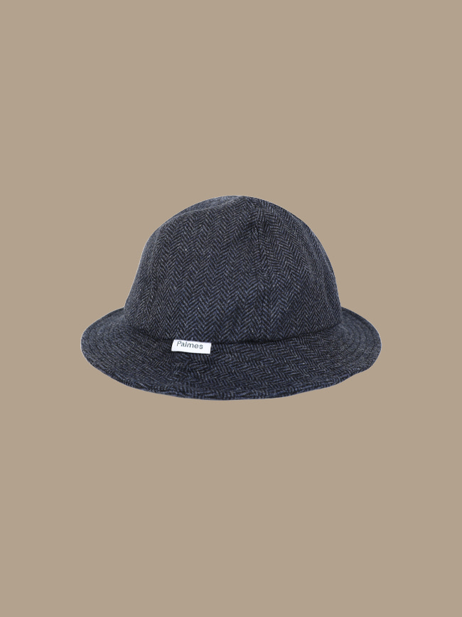 팜즈_ Wool Bucket Hat [Navy]