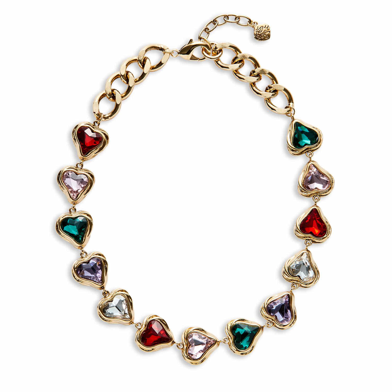 피버리쉬주얼리Savage Heart Necklace Multicolor