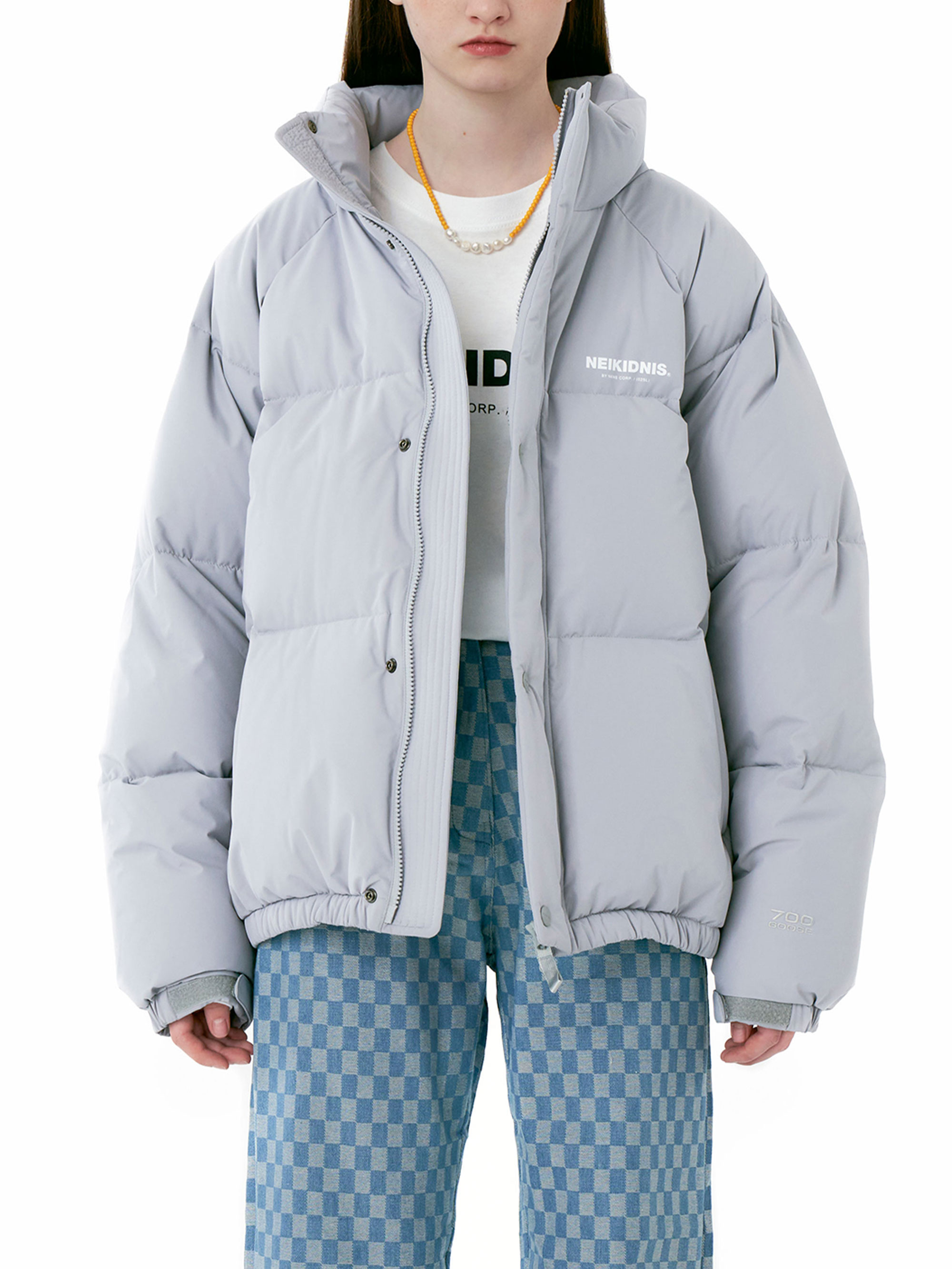 WARM AIR RDS GOOSE DOWN PUFFER / MINERAL GRAY
