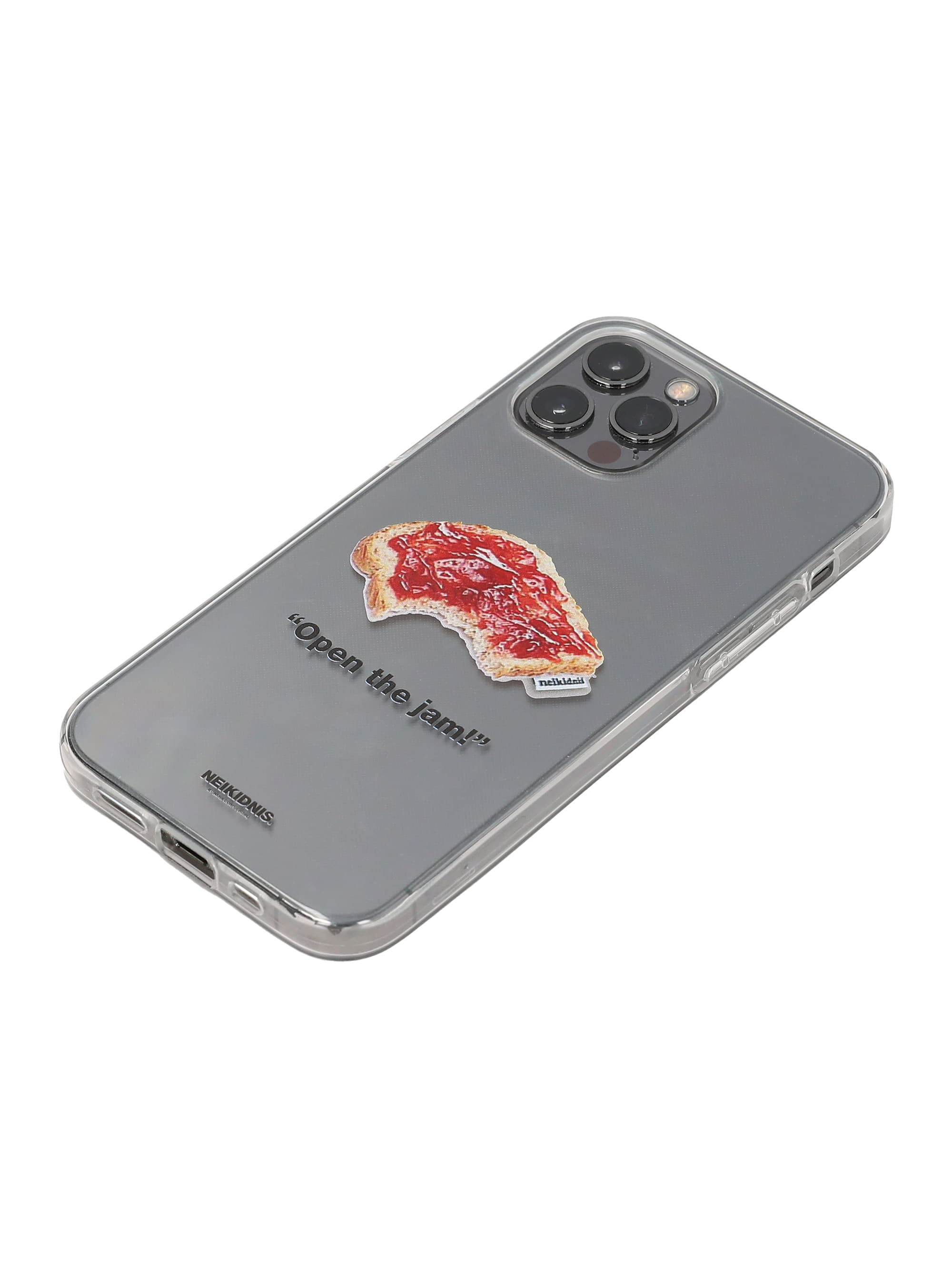 OPEN THE JAM iPHONE CASE / CLEAR