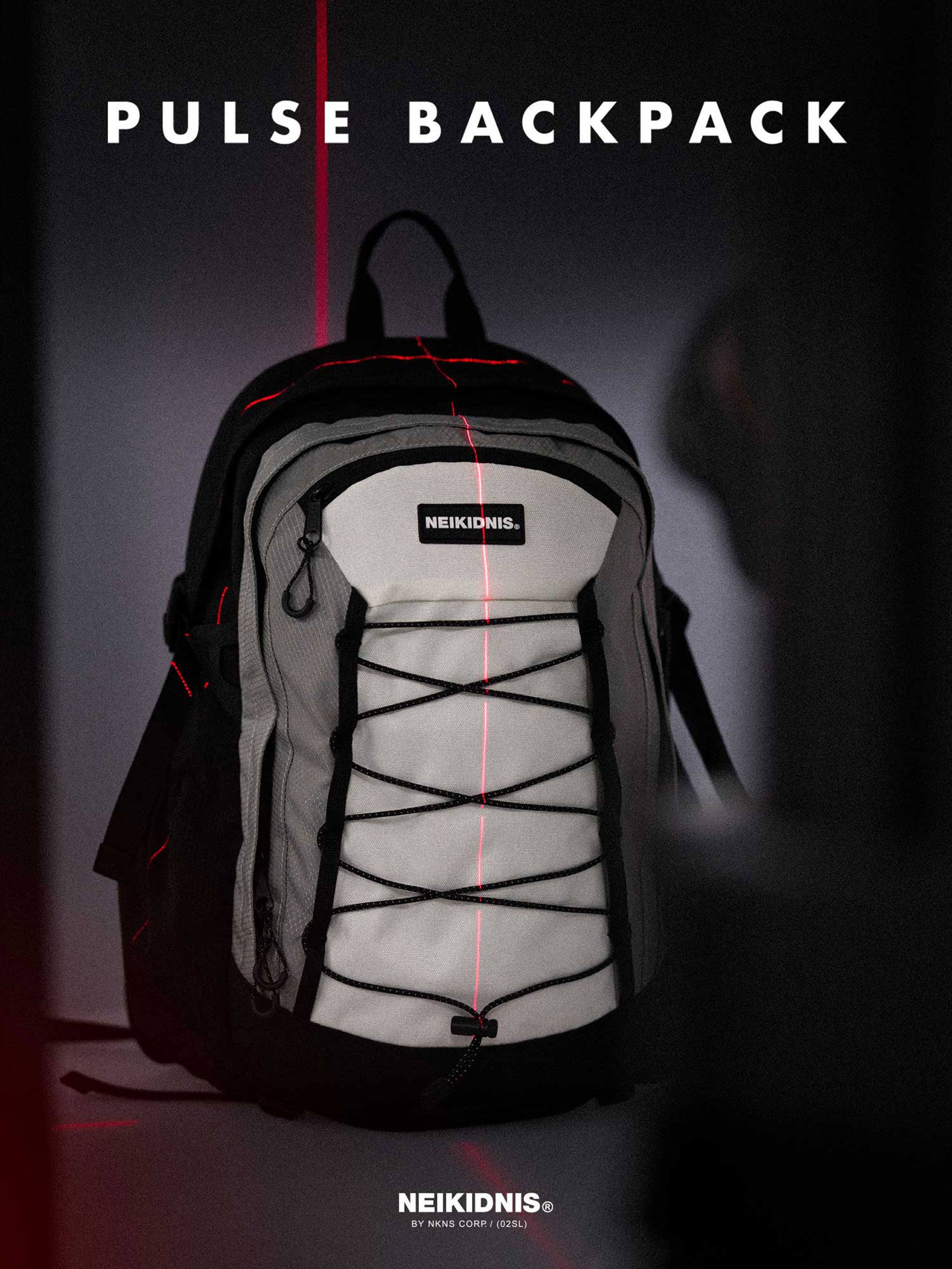 [NEIKIDNIS] / ☆ PULSE BACKPACK / BLACK PULSE BACKPACK / BLACK - NKNS