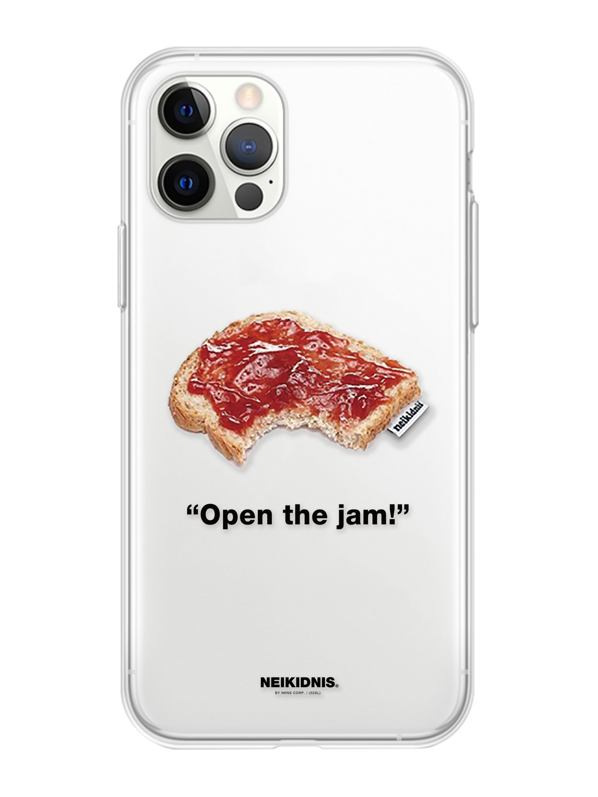 OPEN THE JAM iPHONE CASE / CLEAR