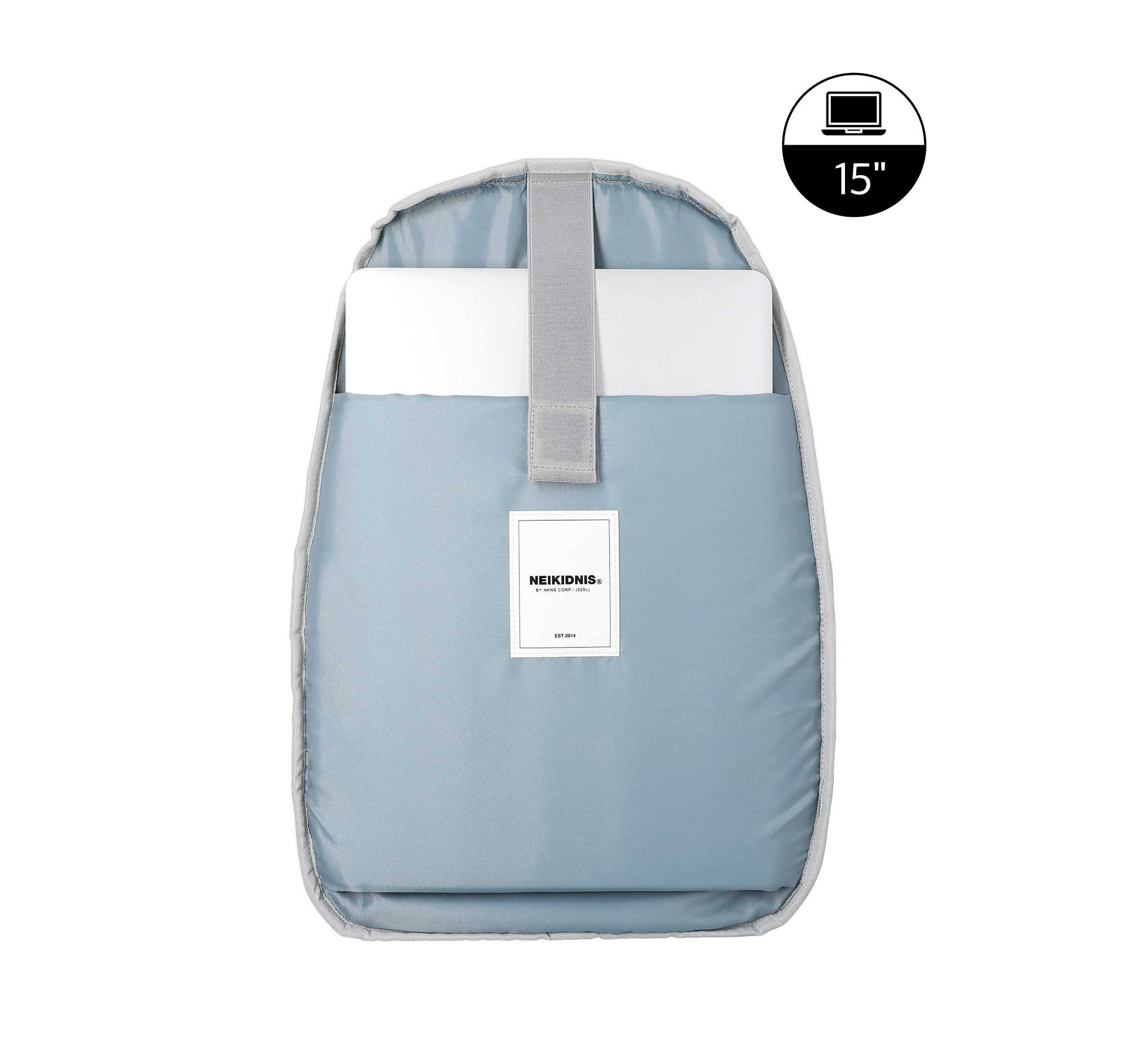 Carabiner Mesh Backpack / Light Blue - NKNS
