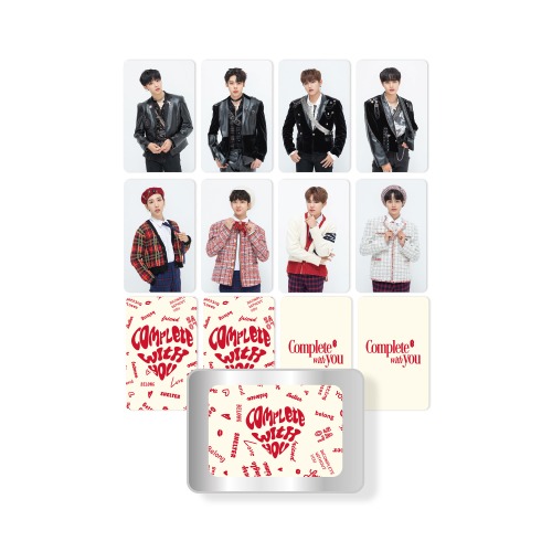 AB6IX - COMPLETE WITH YOU TIN CASE &amp; PHOTOCARD SET