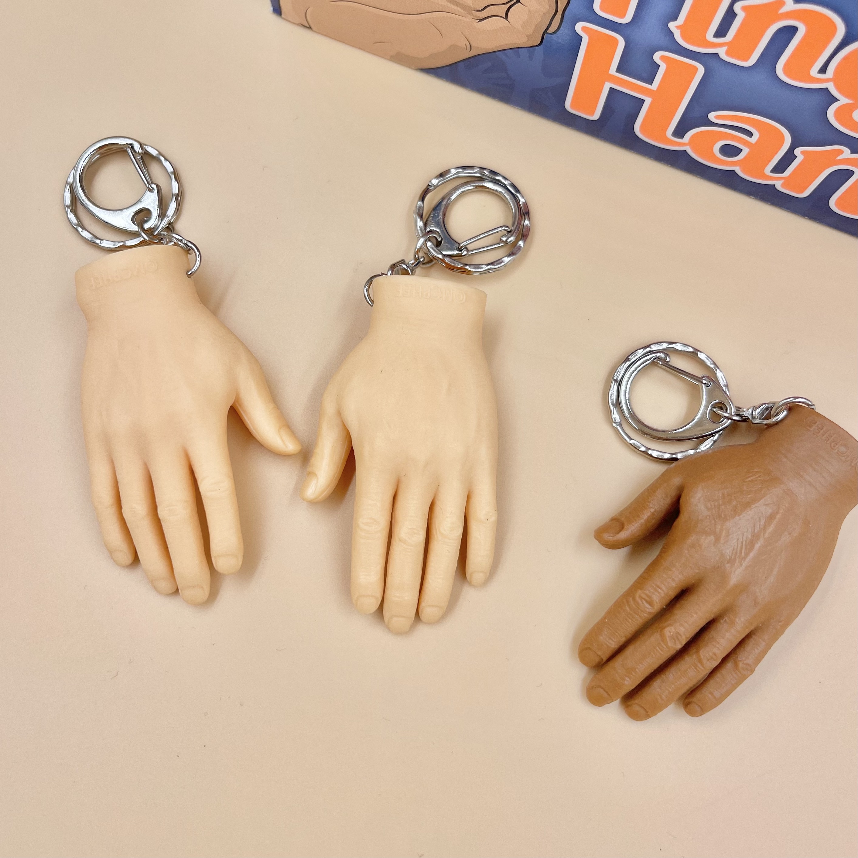 Finger Hands Key Chain