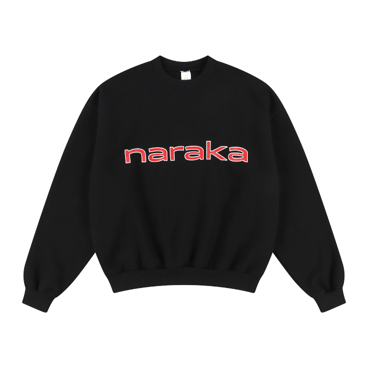 NARAKA SWEATSHIRT BLACK
