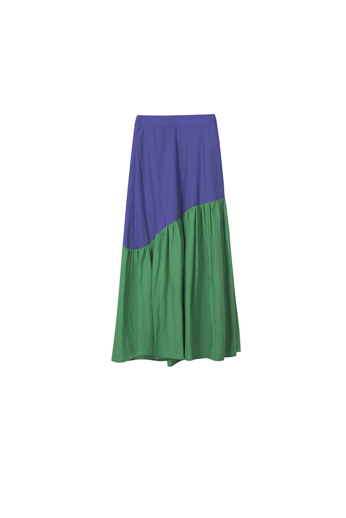 Puzzling Colour Flared Skirt