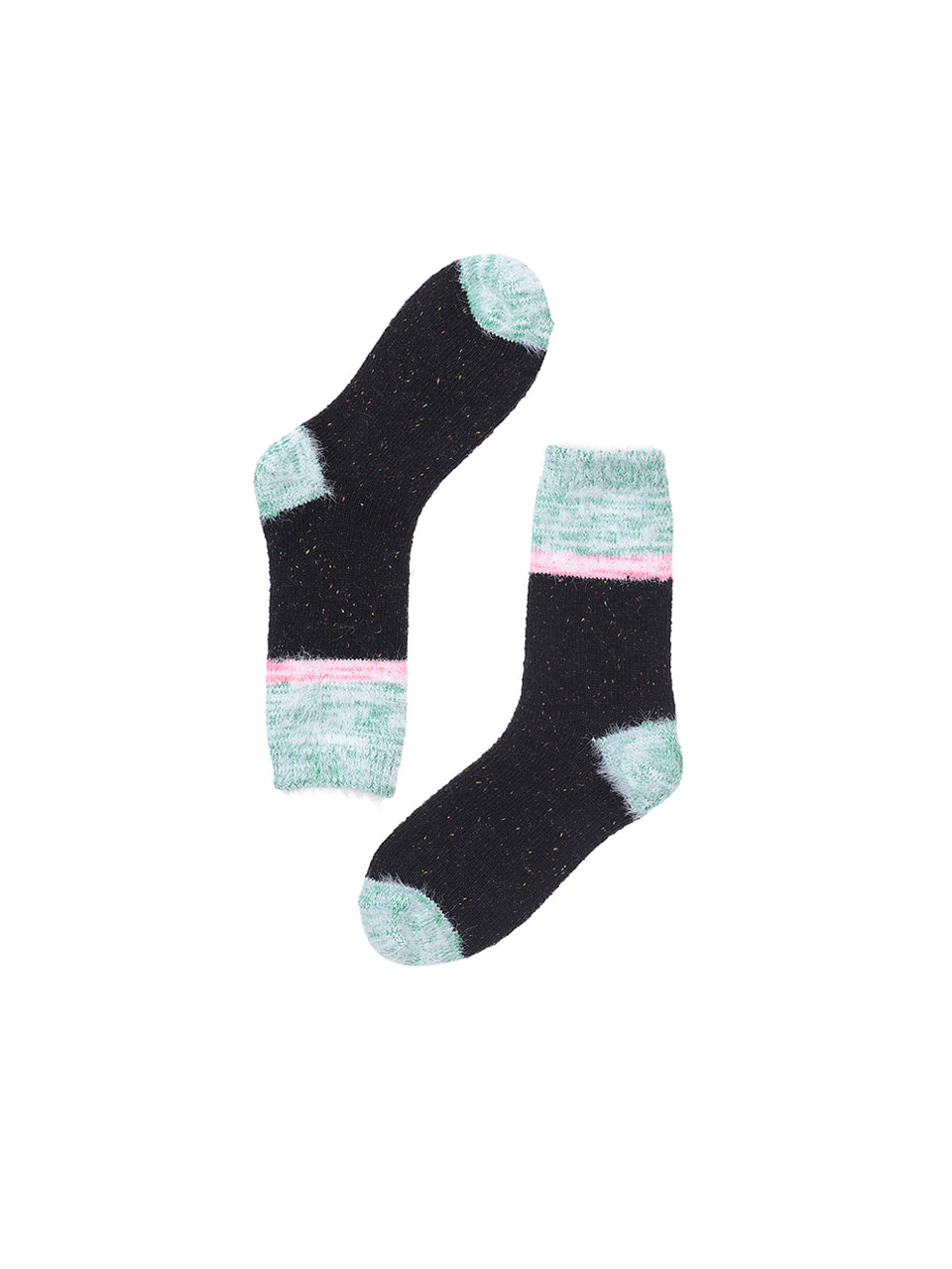 Snow flake Color Block Socks