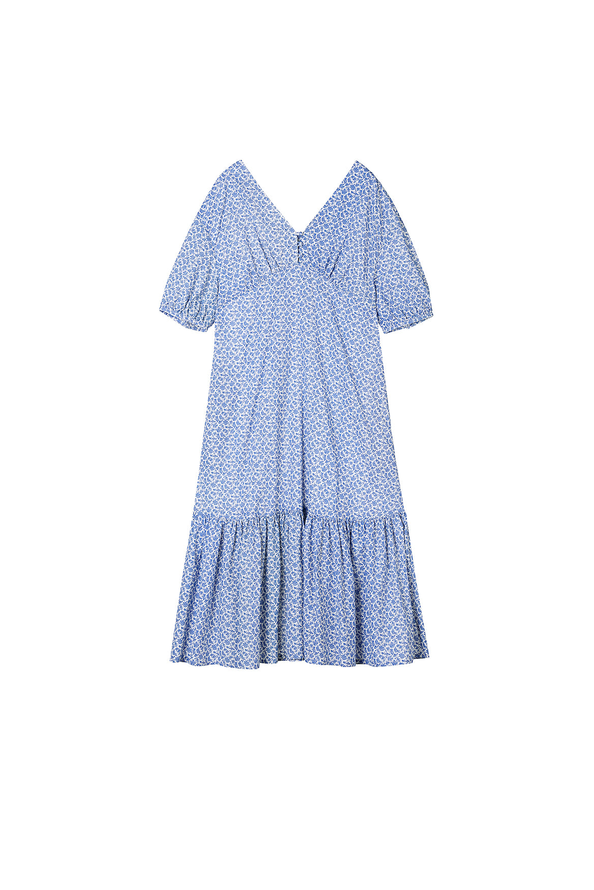 [리퍼브] Libre Floral Dress_Blue