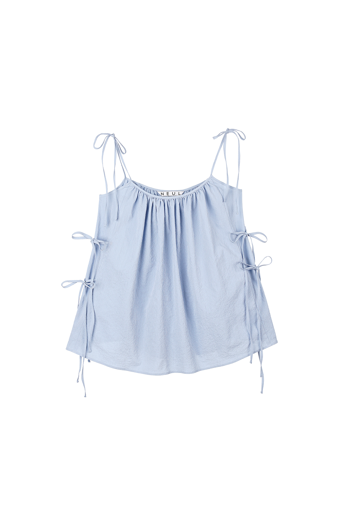 Coral Reef Sleeveless Top_Sky Blue