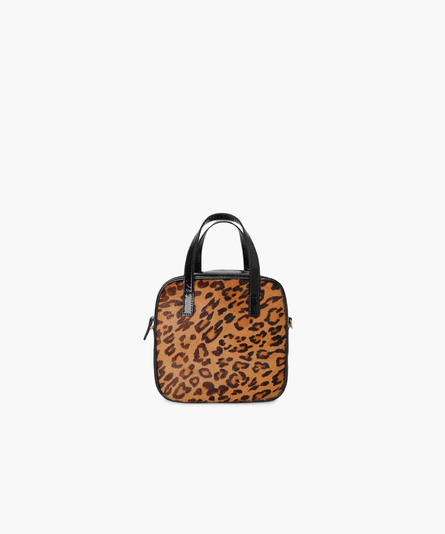 DIECI BAGUETTE SQUARE BAG • LEOPARD - FIBRENO