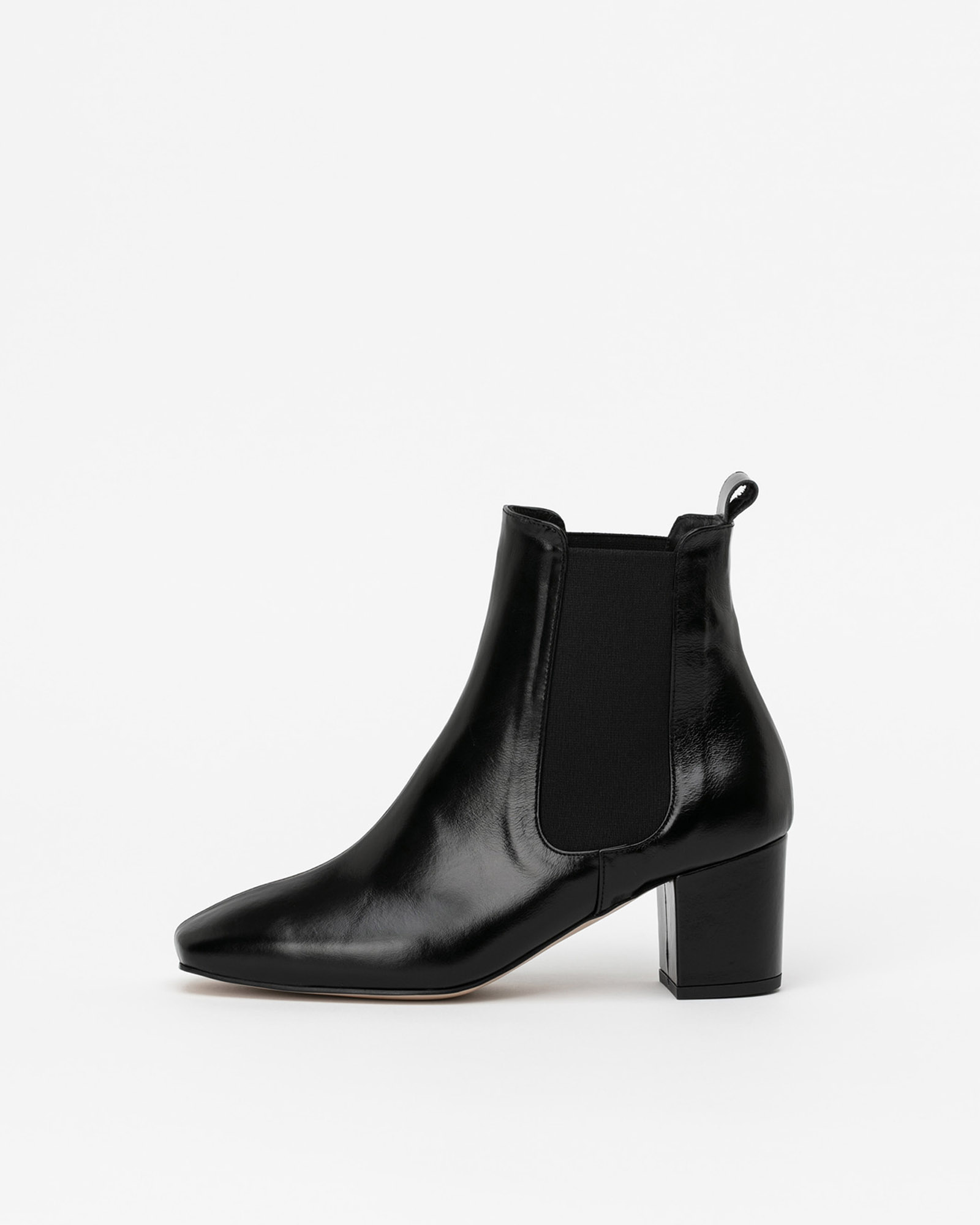 Francois Chelsea Boots in Textured Black