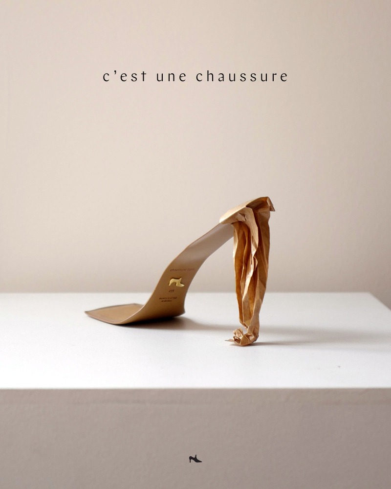 C&#039;est Une Chaussure / Mixed media / 2021