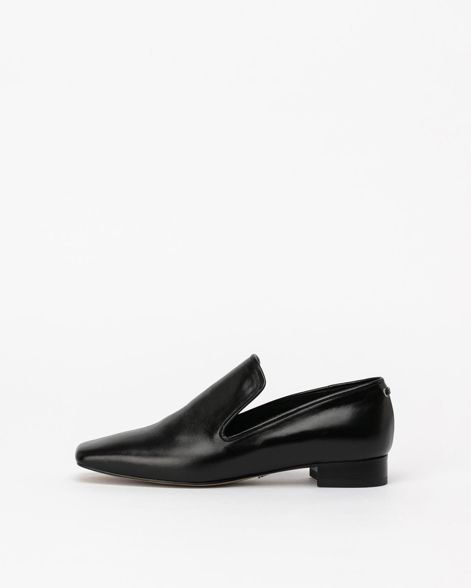 Abel Slip-on Loafers in Textured Black