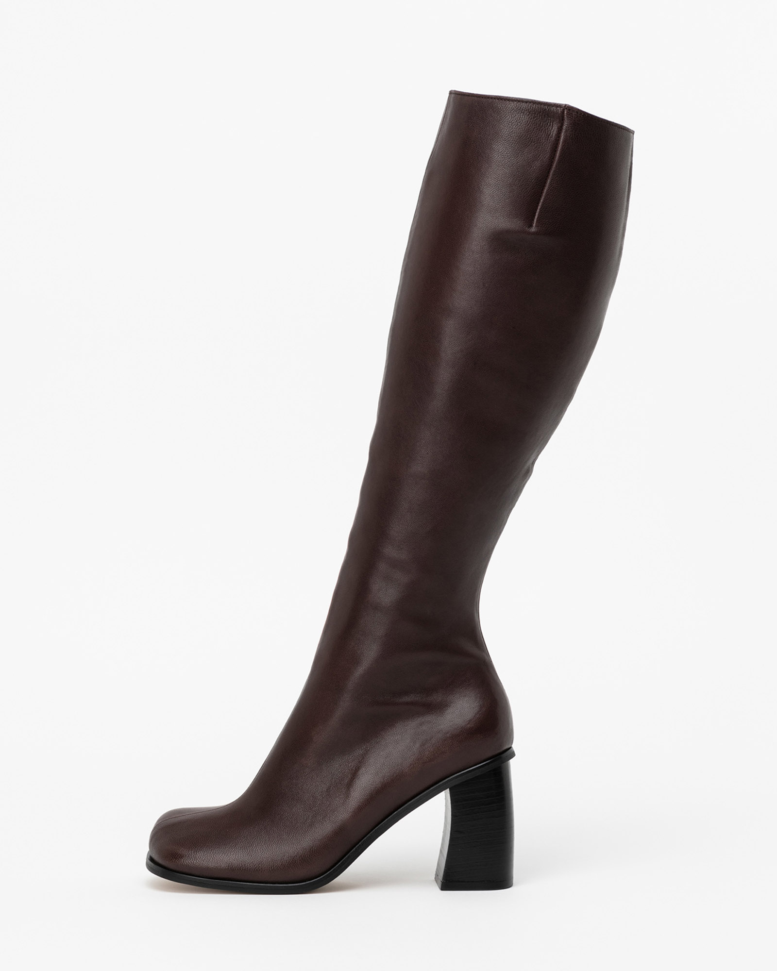 Revola Wrinkle Shaft Boots in Brown