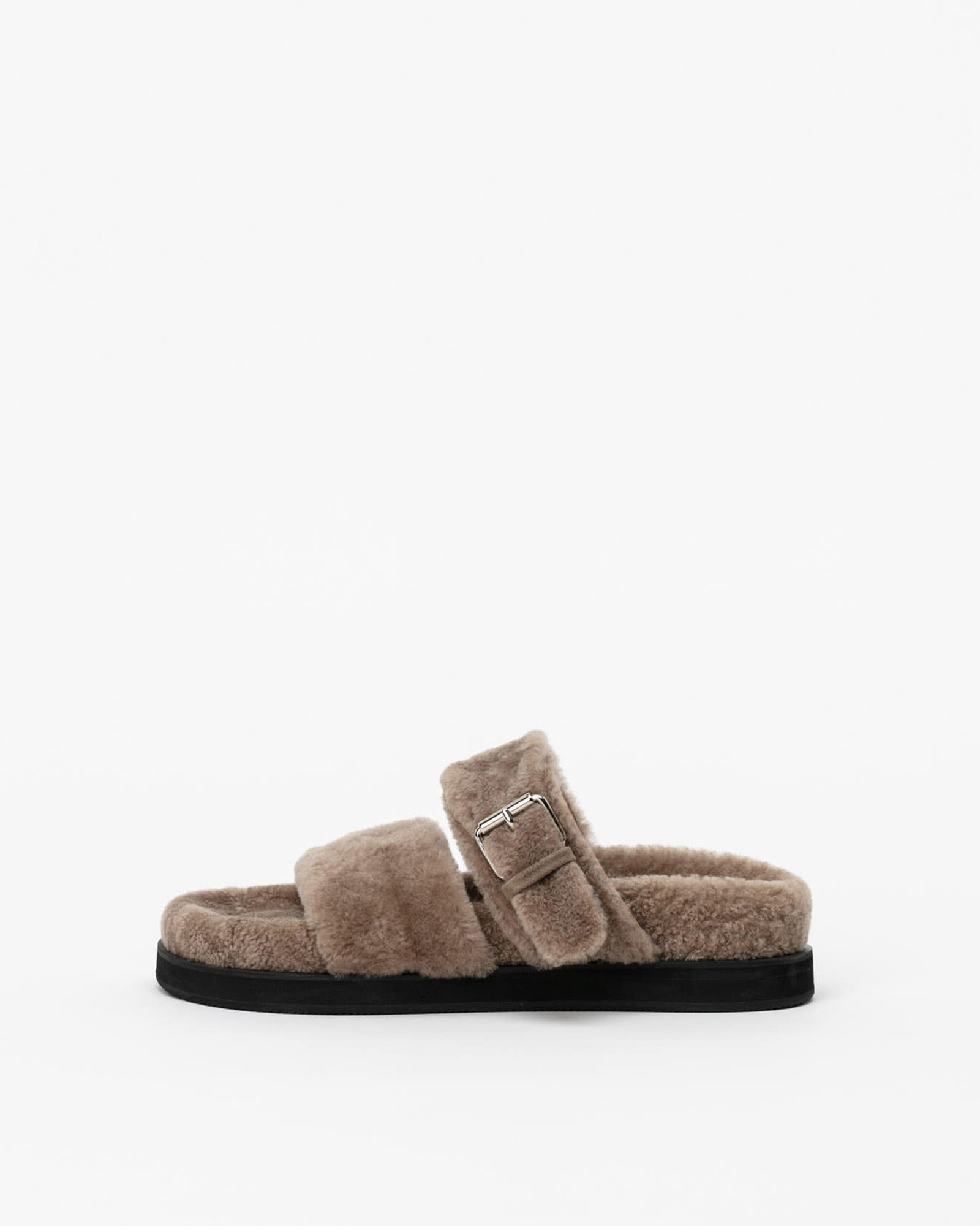 Piacere Shearling Slides