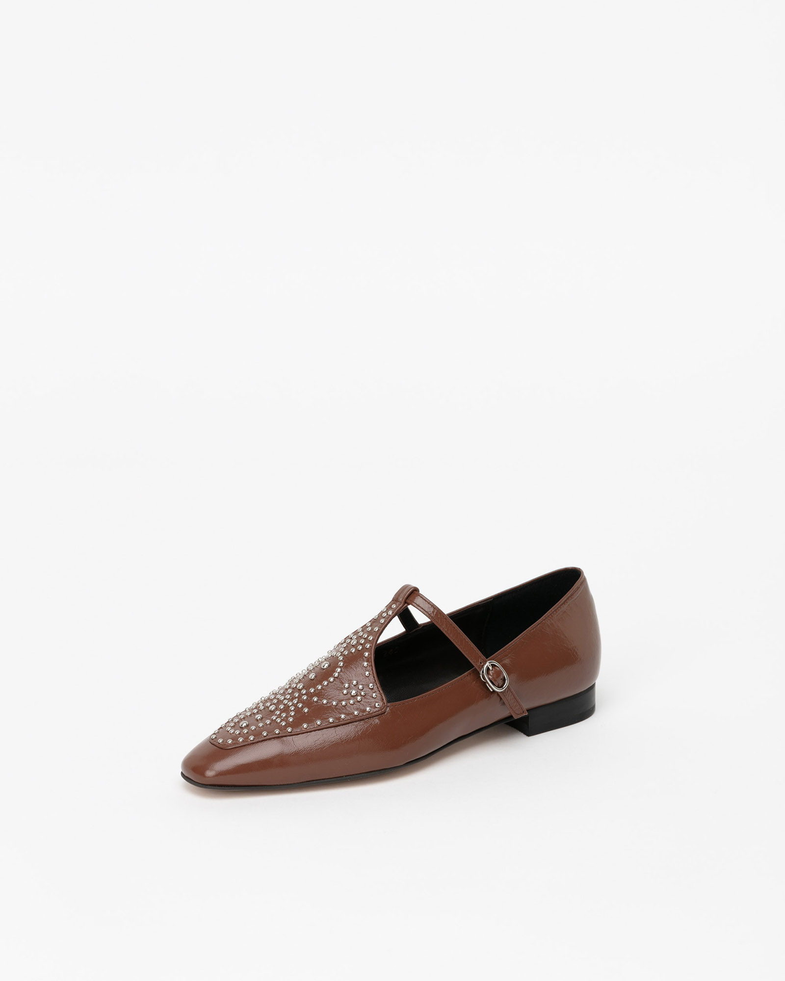 Pavo Embellished T-strap Loafers