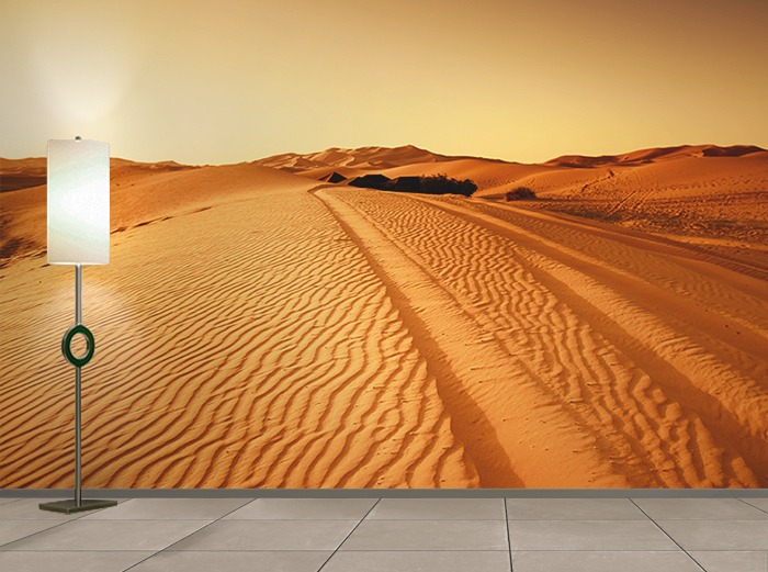 포토 벽지-18PH373 사막 광야 3폭(주문 제작도 가능)