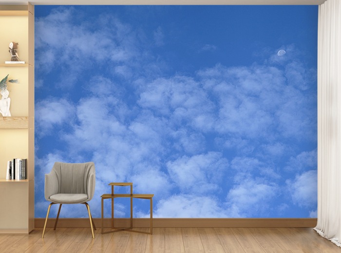 포토 벽지-IMG_1095 하늘 구름 3폭(주문 제작도 가능)