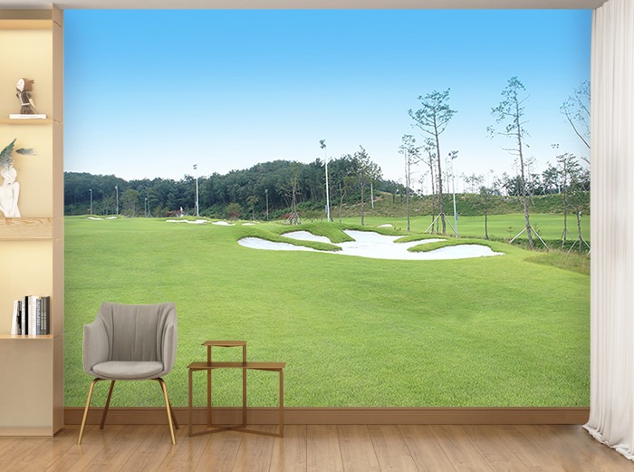 골프 전경 벽지-IMG_5403 골프장 풍경  3폭(주문 제작도 가능)