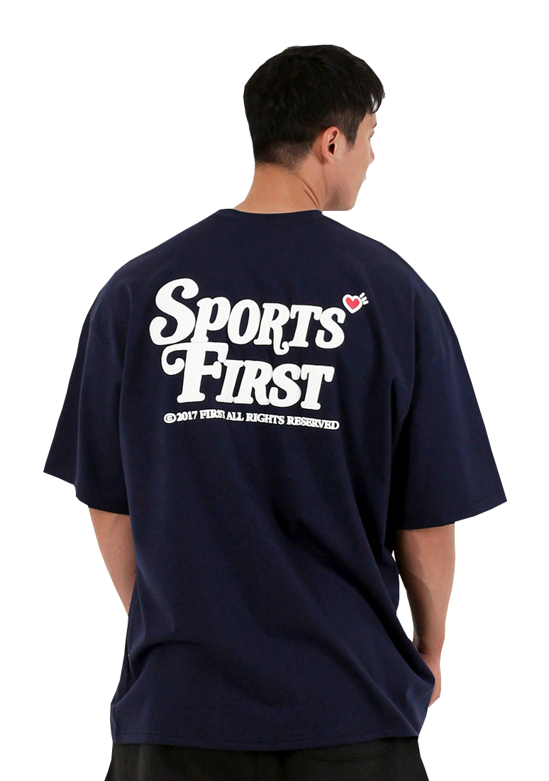퍼스트 스포츠 하트 티셔츠 (네이비)