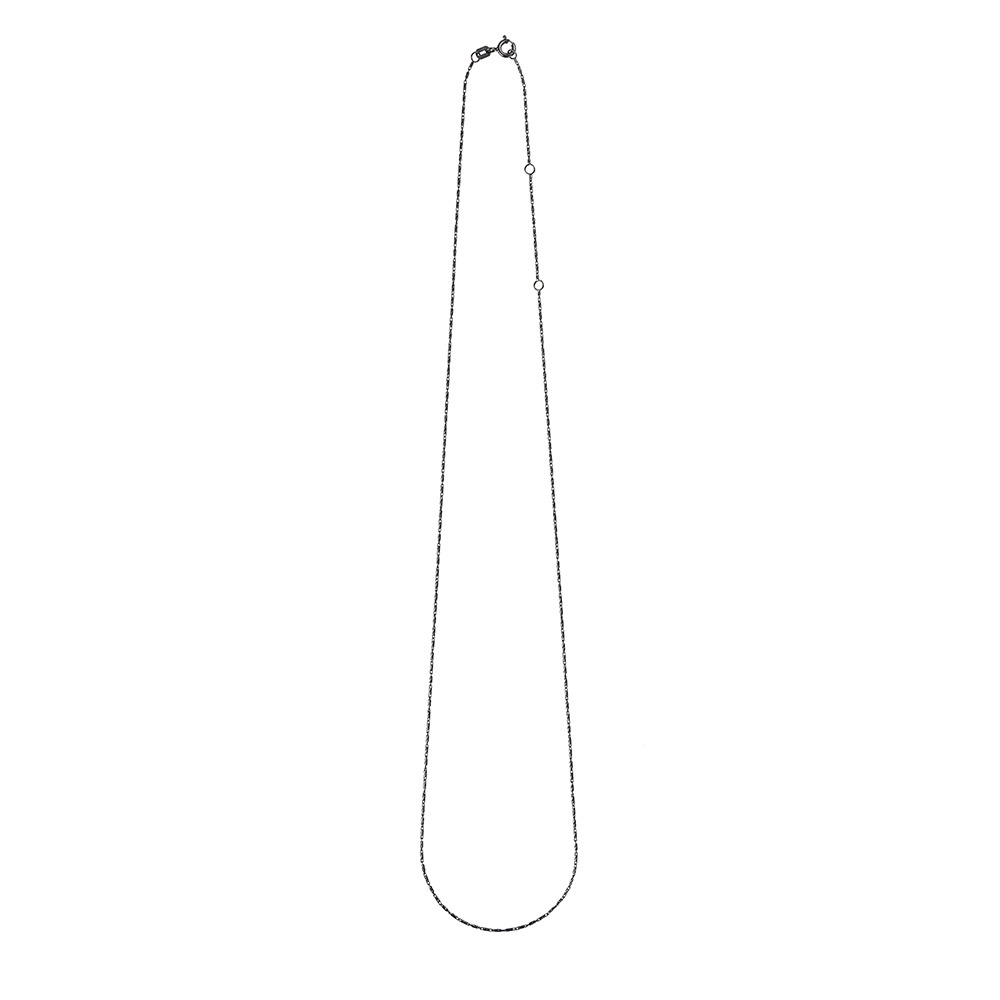 [Lume] Black Necklace 50cm