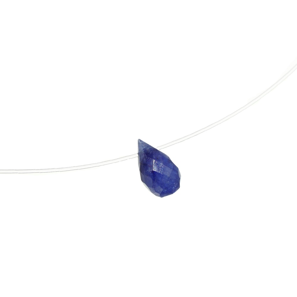 [09 Sep] Sapphire Floating Necklace