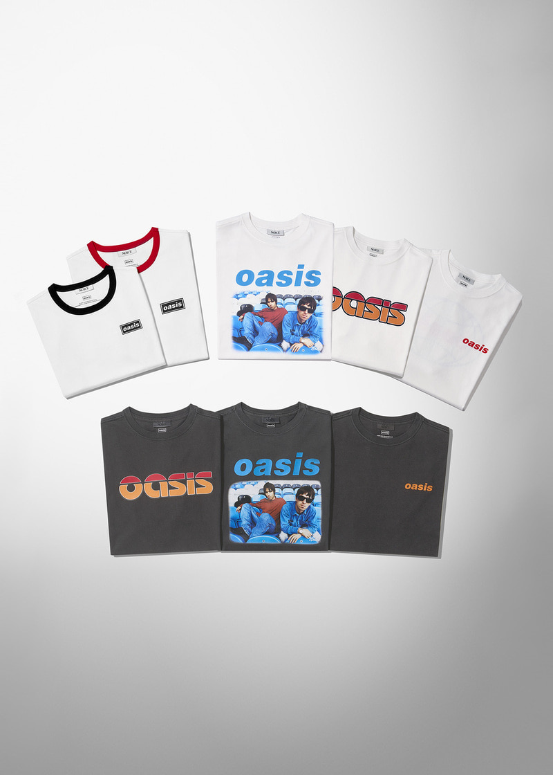 【NOICE】 NOICE X OASIS LOGO T-SHIRT / 追跡付 NOICE