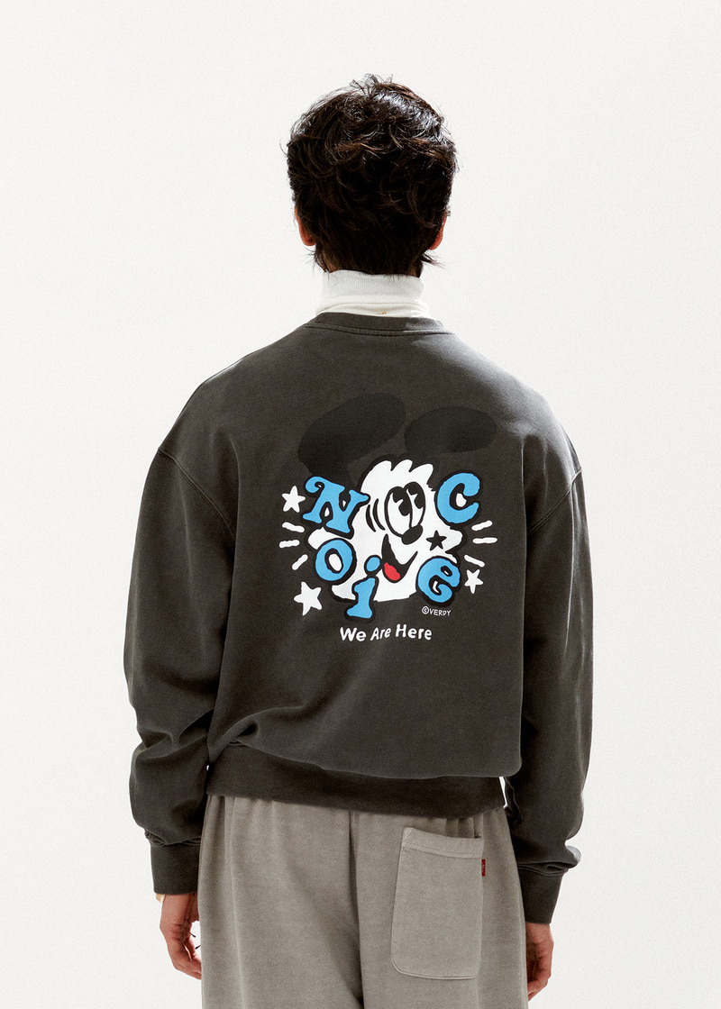 M NOICE X VERDY VICK SWEATSHIRT - CHARCOAL - NOICE