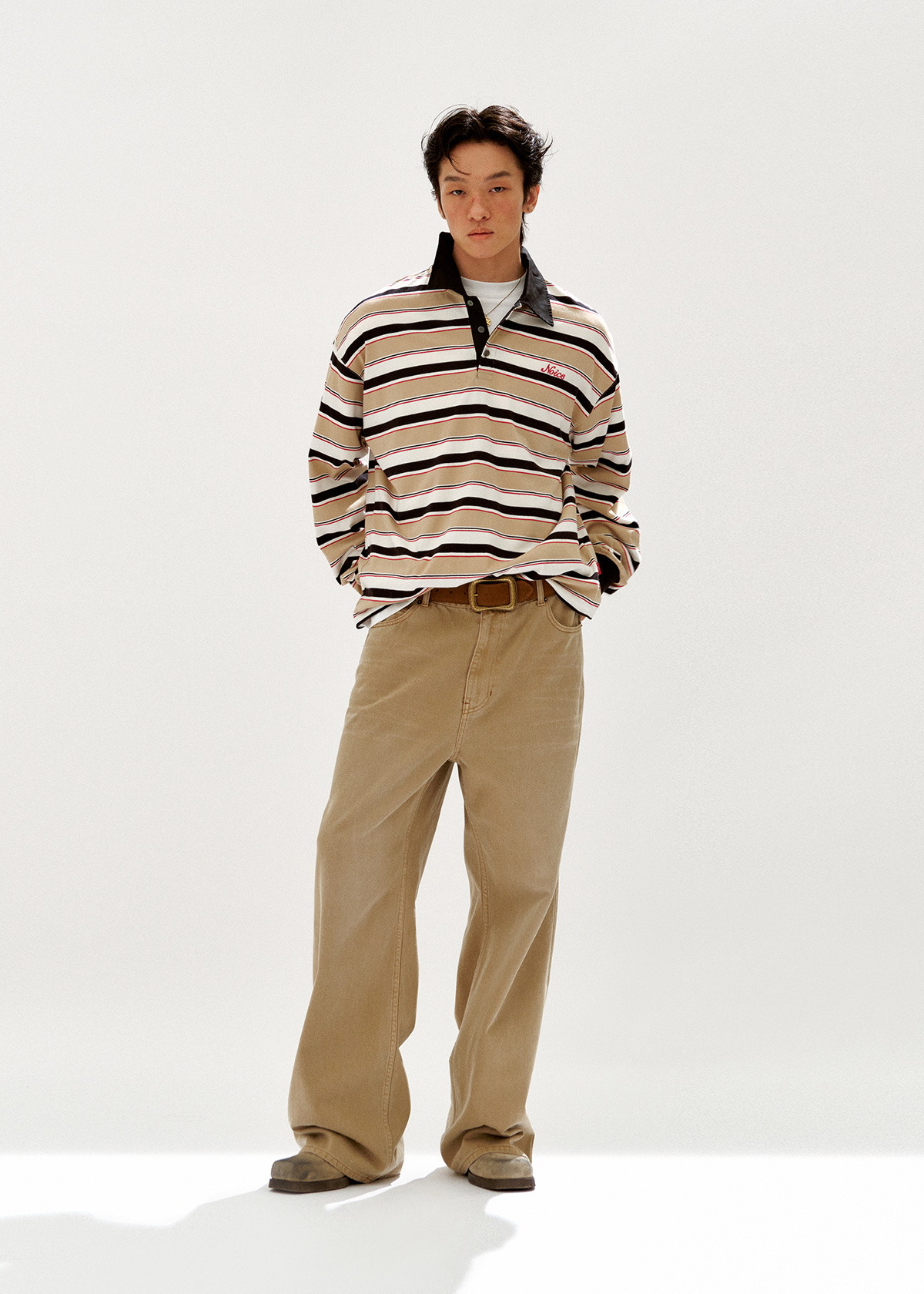 NOICE VERDY DYED CANVAS WORK JACKETノイス L NOICE X VERDY DYED CANVAS WORK JACKET - BEIGE - NOICE