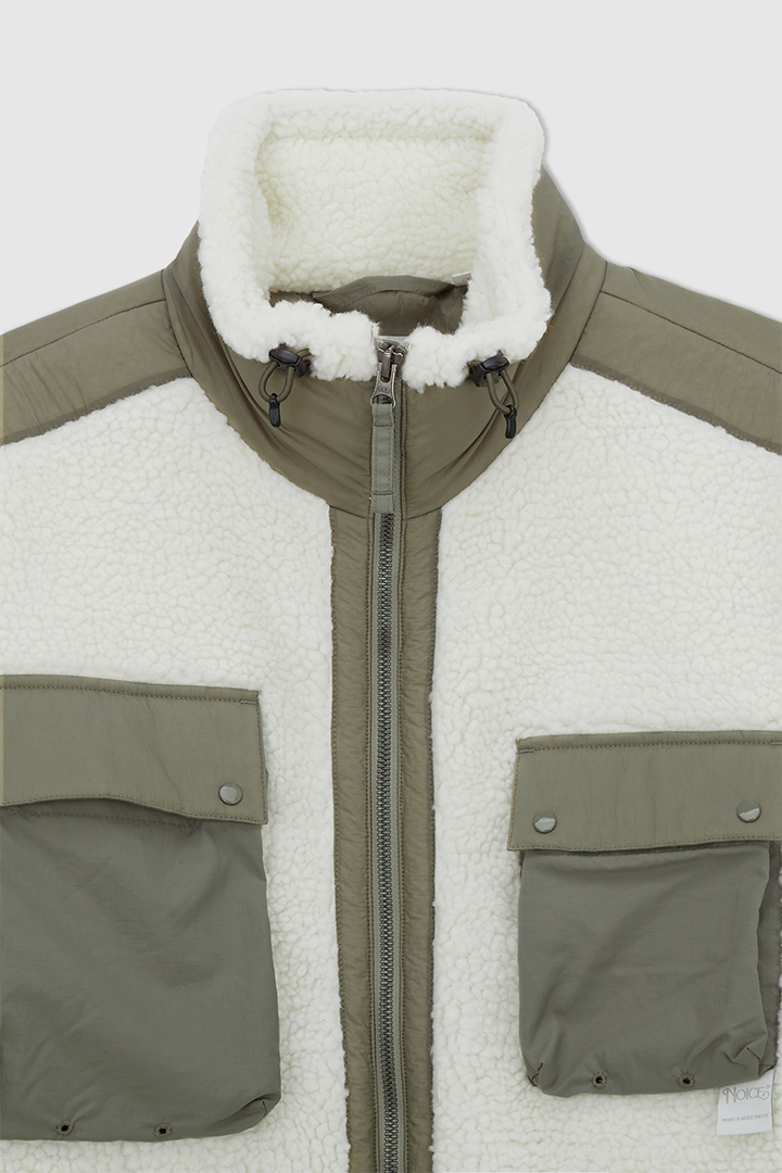 BOA FLEECE JACKET CREAM