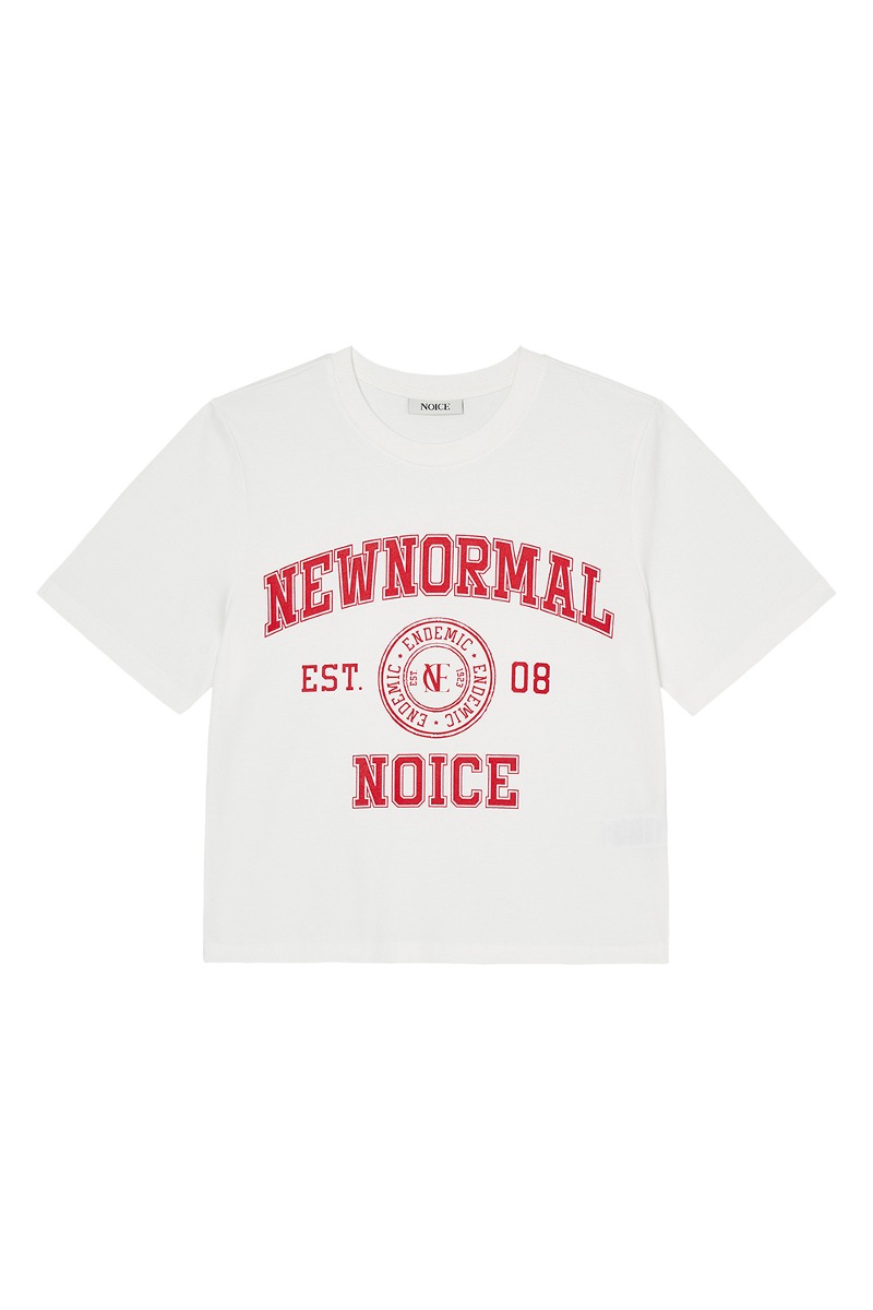 W NEW NORMAL T-SHIRTS RED