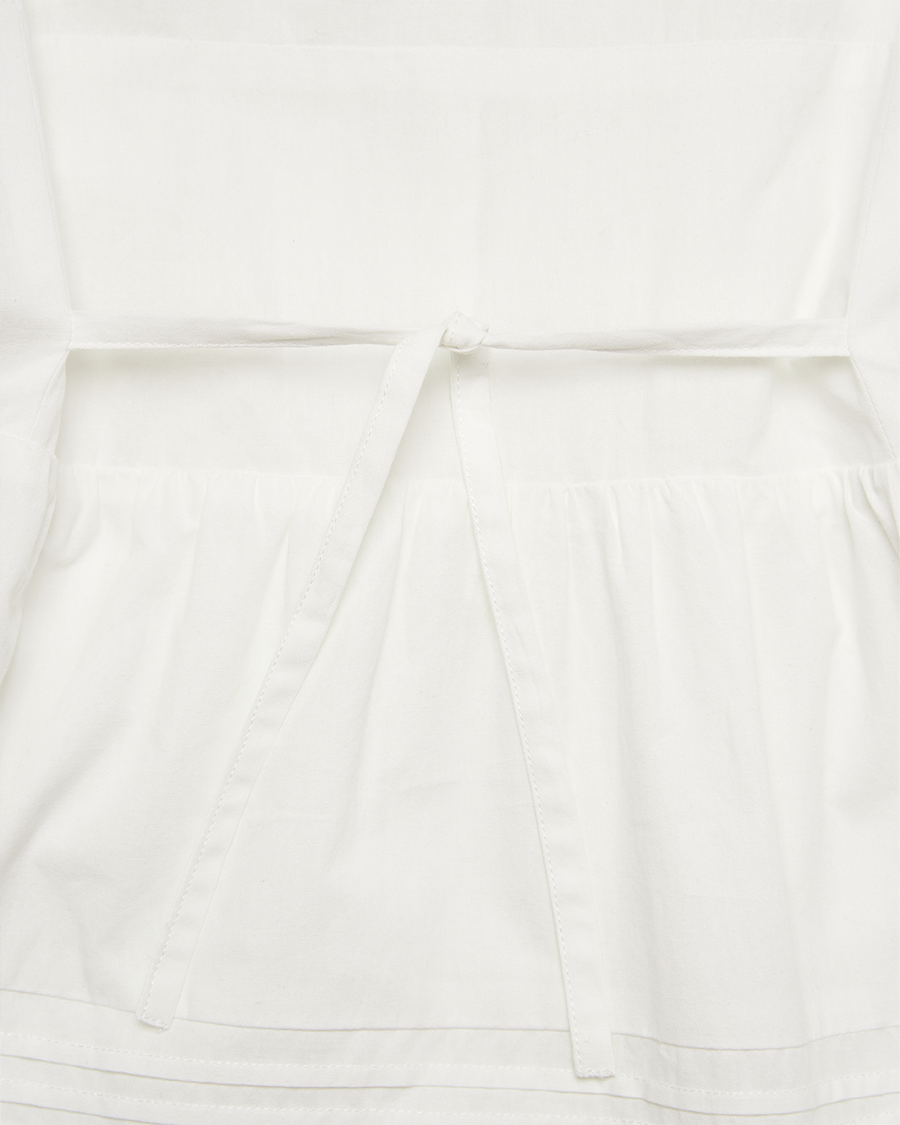 ワンピース NOIRNINE Pintuck Lace Dress 5BMR0023 5th Pintuck Lace Dress [WHITE] - noirnine