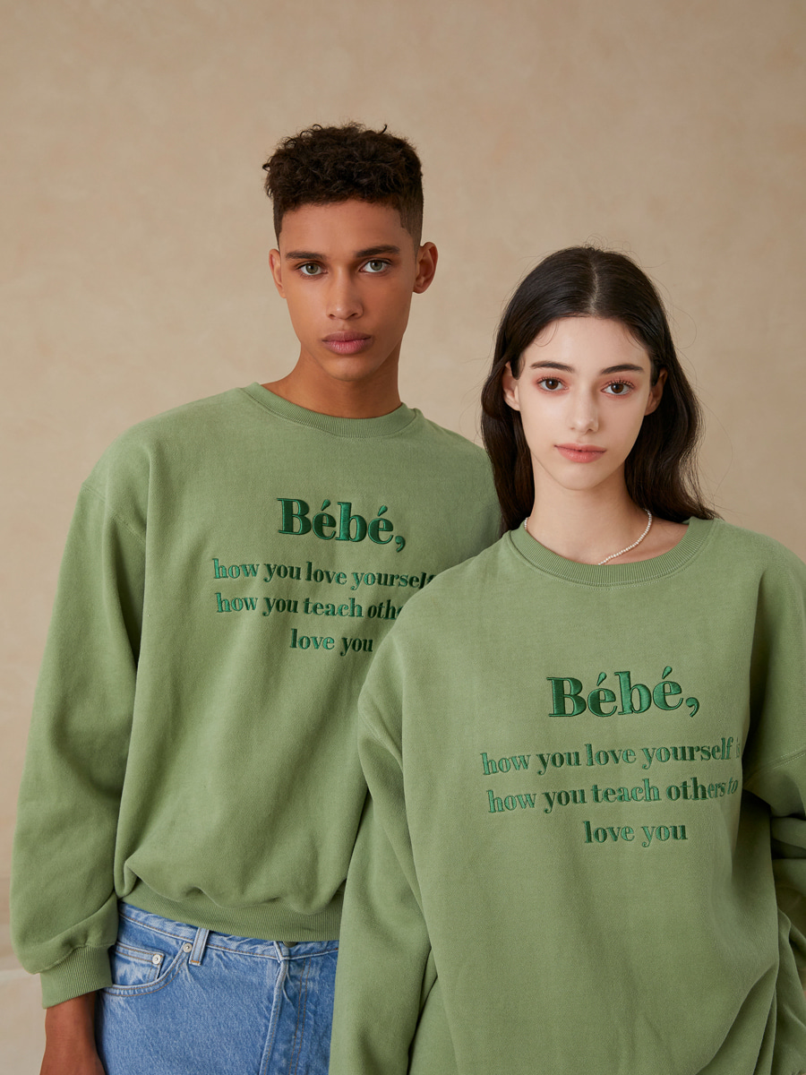 Bébé Sweatshirts [Green]