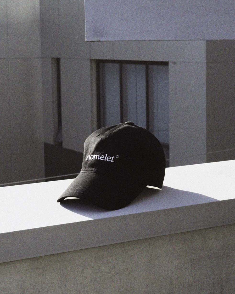 Logo ball cap - black