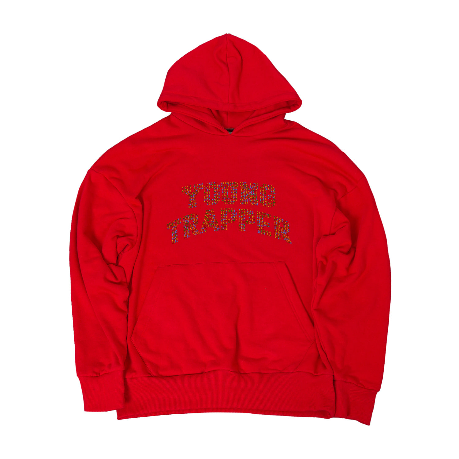 YOUNG TRAPPER HOODIE RED SS20