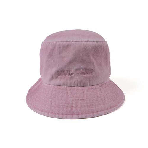 Washed Bucket Hat (HAND MADE) - PINK